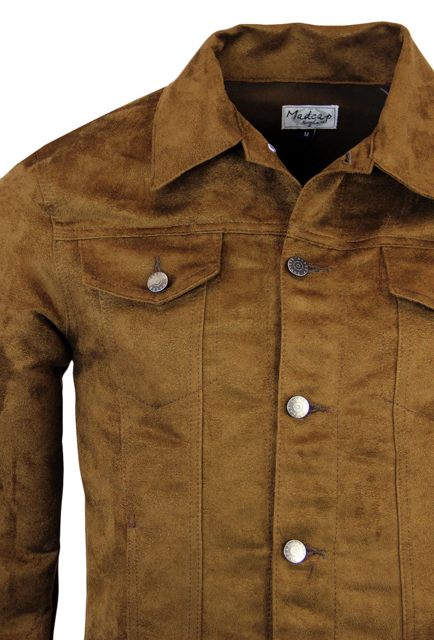 Ealing 60s Mod Faux Suede Jacket - Image 17