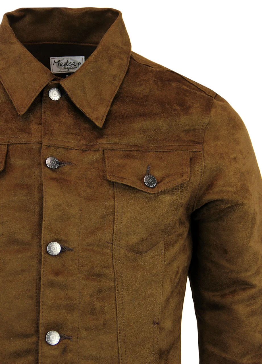 Ealing 60s Mod Faux Suede Jacket - Image 12