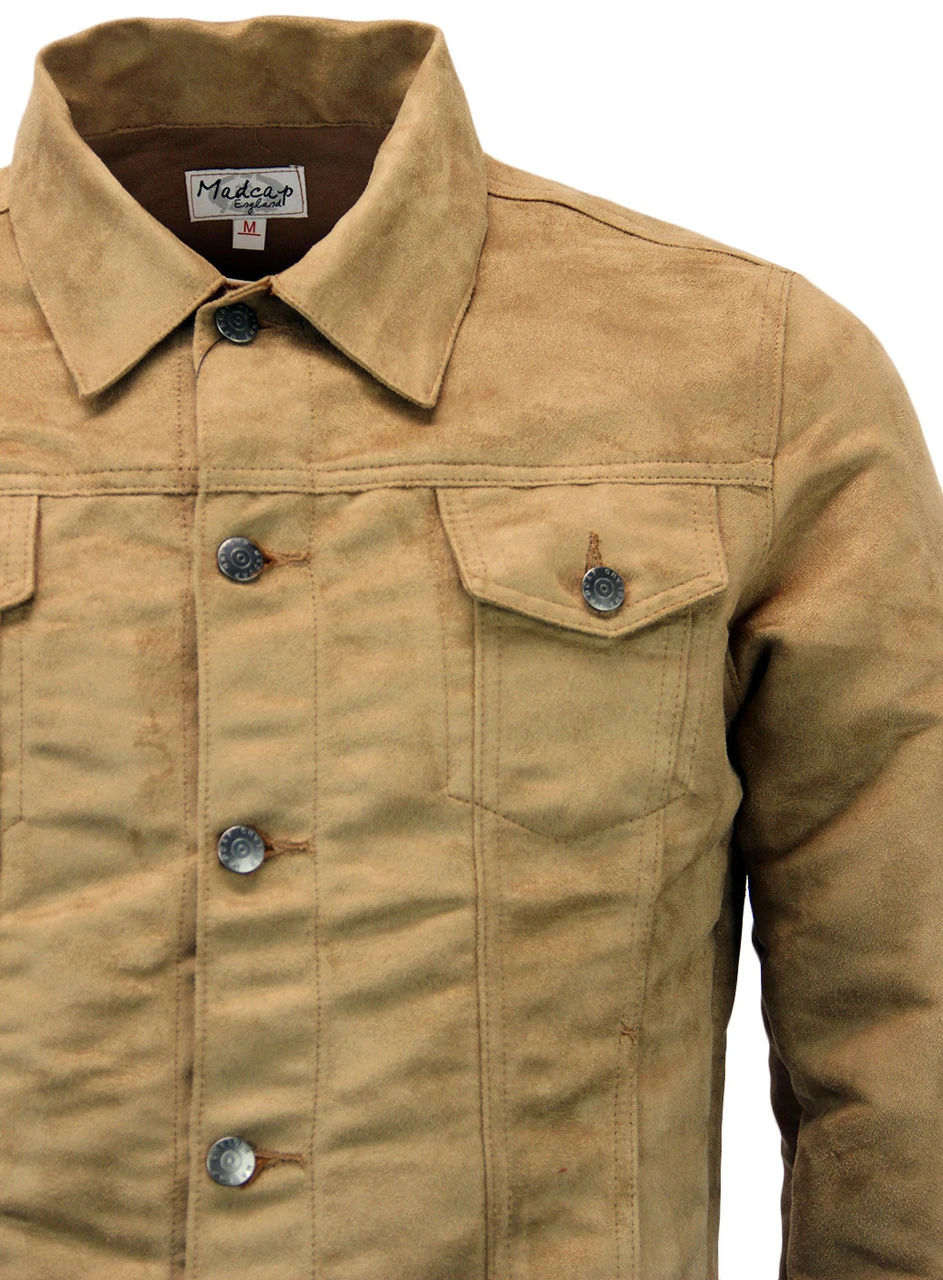 Ealing 60s Mod Faux Suede Jacket - Image 18