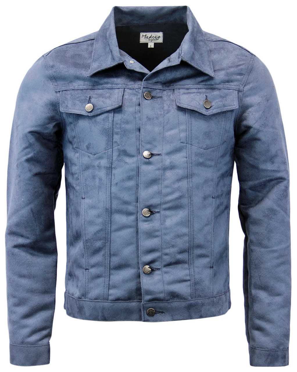 Ealing 60s Mod Faux Suede Jacket