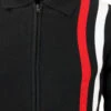 Speedway Mod Stripe Zip Cardigan B