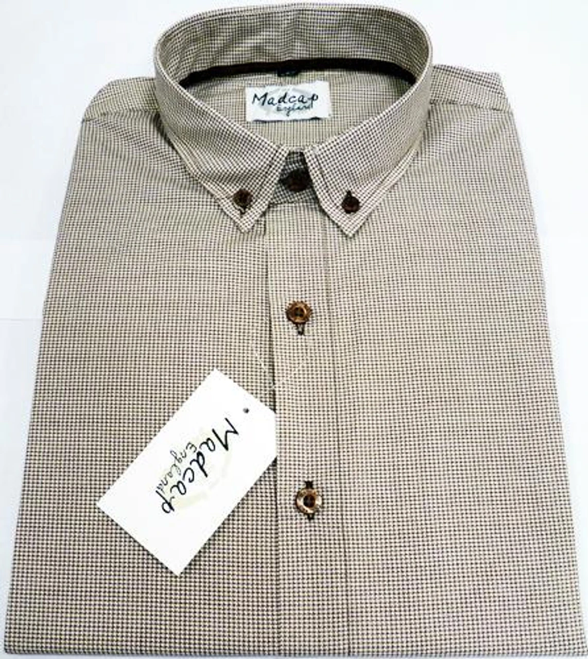 'Hound-Dog' Mens Mod Puppytooth Shirt By MADCAP C - Image 3