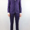 Tailored By Madcap Mod Mohair Suit Jacket (Plum)
