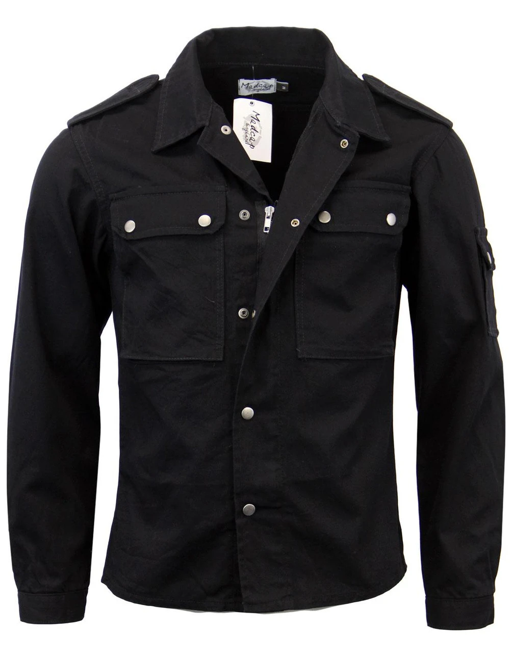 Interstellar Retro Military Jacket - Image 3