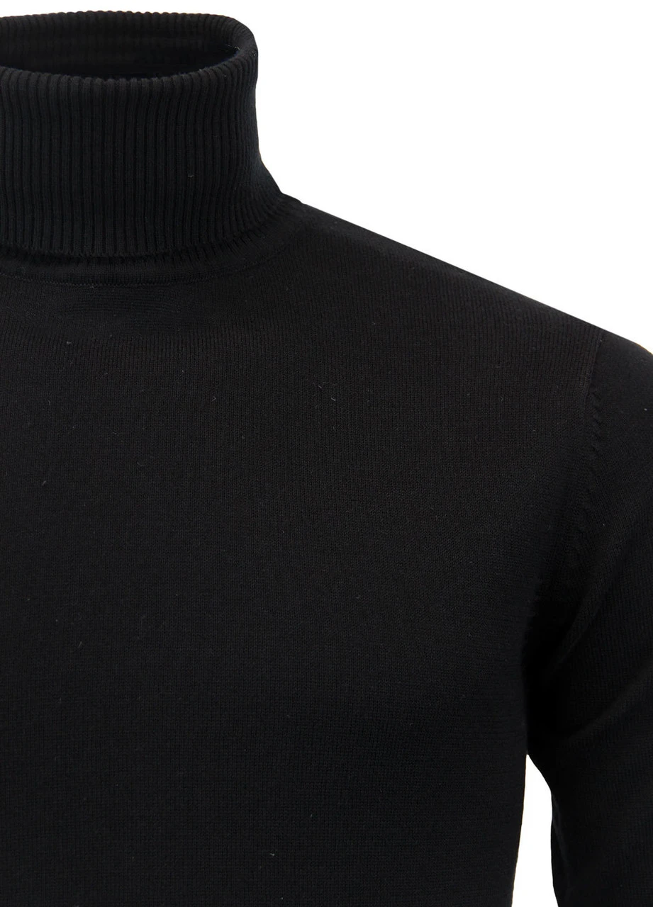 Newman 1960s Mod Roll Neck Jumper - Image 3