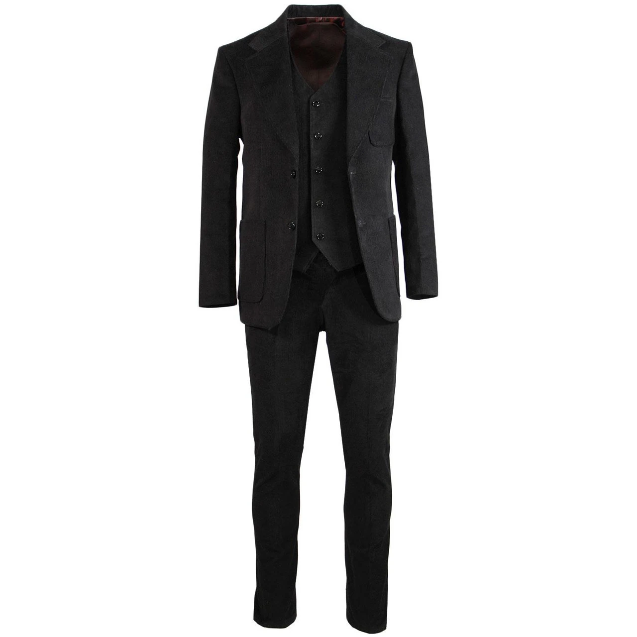 Montana Retro 70s Cord Blazer BLACK - Image 16