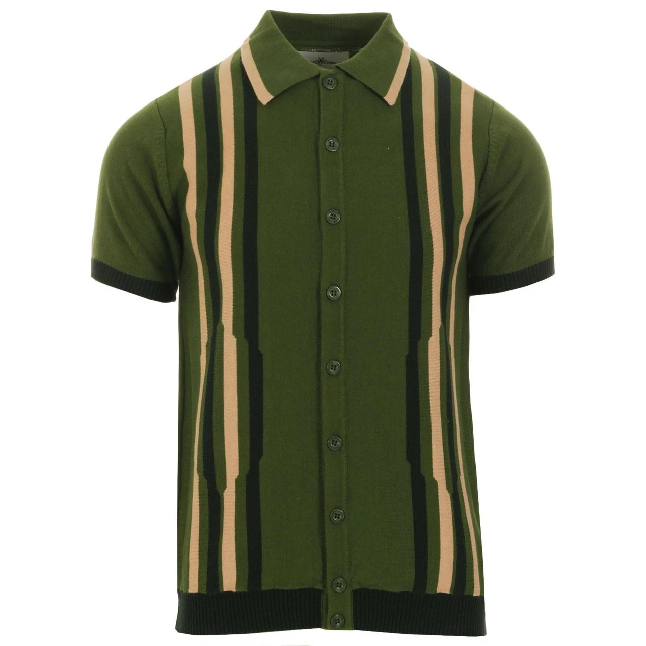 Shockwave Mod Stripe Knit Polo (CG) - Image 9