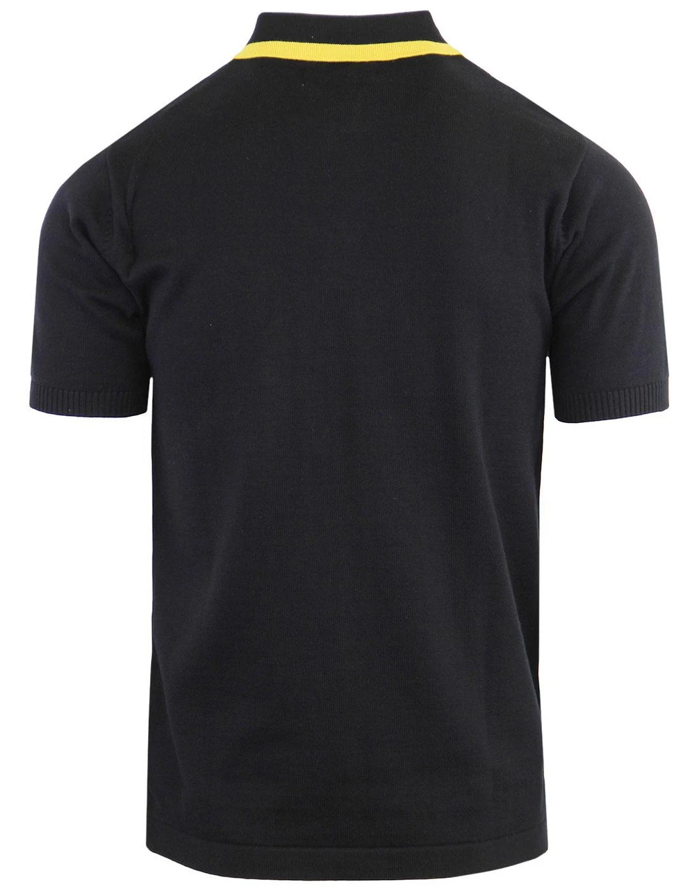 Bauhaus Mod Stripe Knit Polo Shirt - Image 3