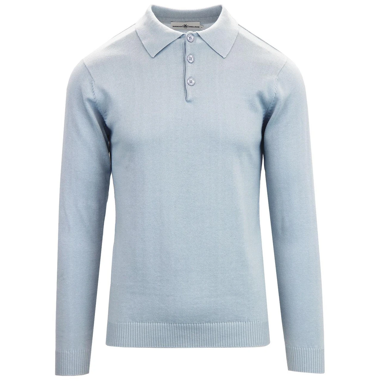 Brando 1960s Mod Knitted Polo DP - Image 12