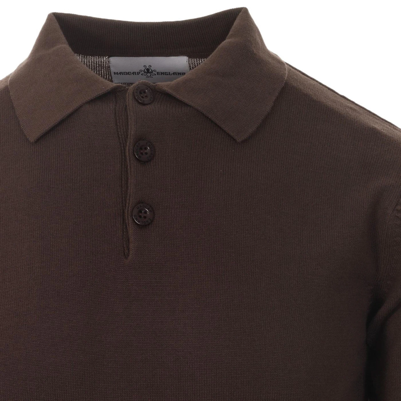 Brando 1960s Mod Knitted Polo (WS)