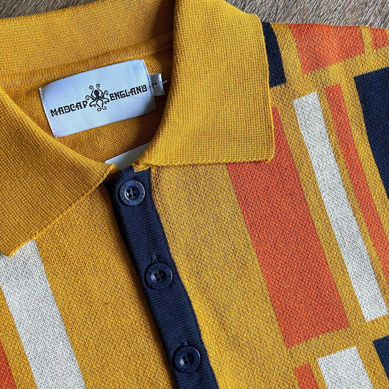 Comet Retro 60s Mod Polo Shirt (B) - Image 5