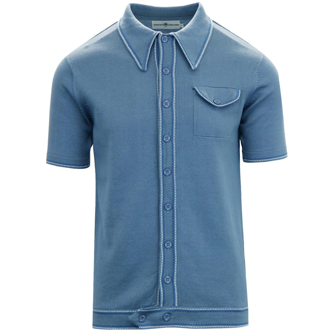 Crawdaddy Micro Dash Knit Polo (Z) - Image 15