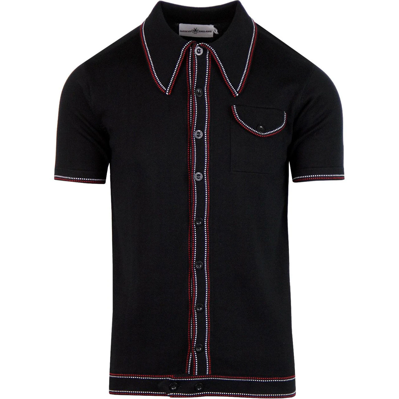 Crawdaddy Micro Dash Knit Polo (Z) - Image 5