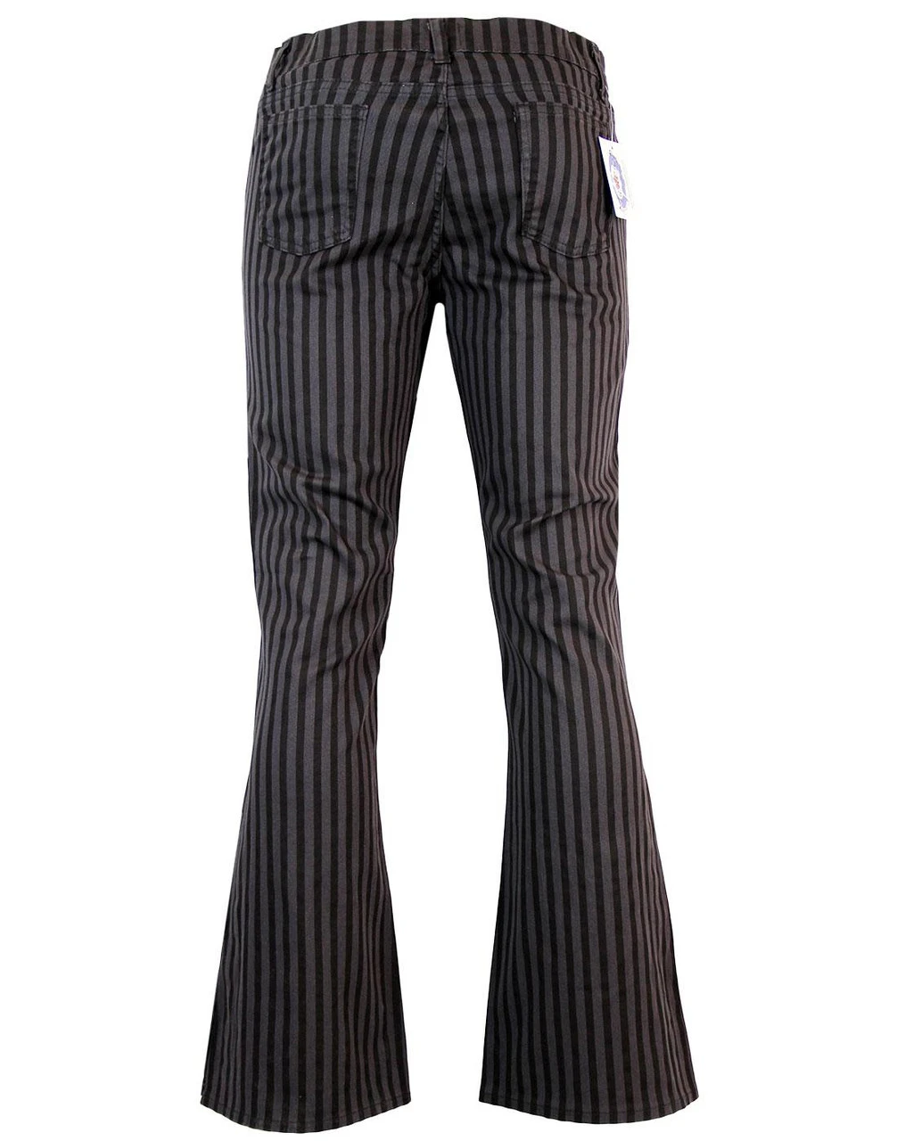 'Duke' - Retro 60s/70s Striped Flares By MADCAP - Image 4
