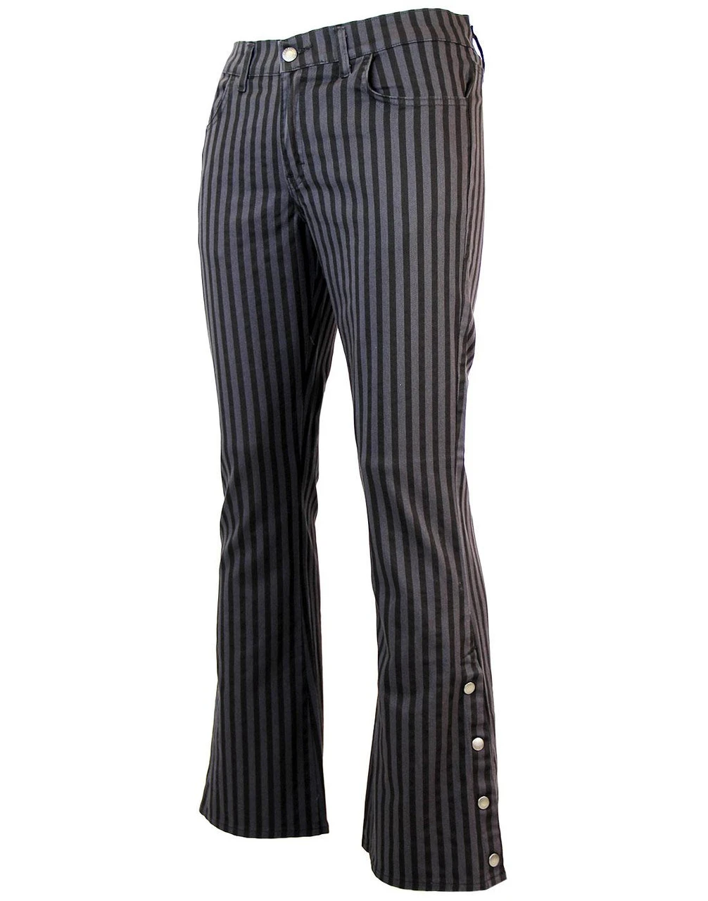 'Duke' - Retro 60s/70s Striped Flares By MADCAP - Image 2