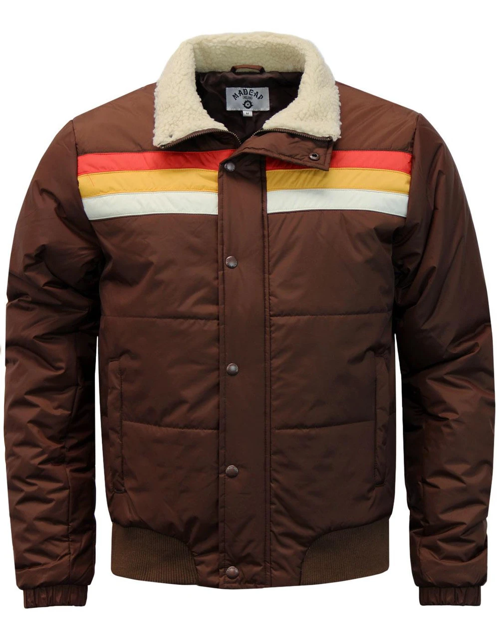 Edge Retro 1970s Stripe Ski Jacket - Image 6