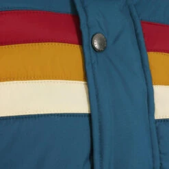 Edge Retro 1970s Stripe Ski Jacket