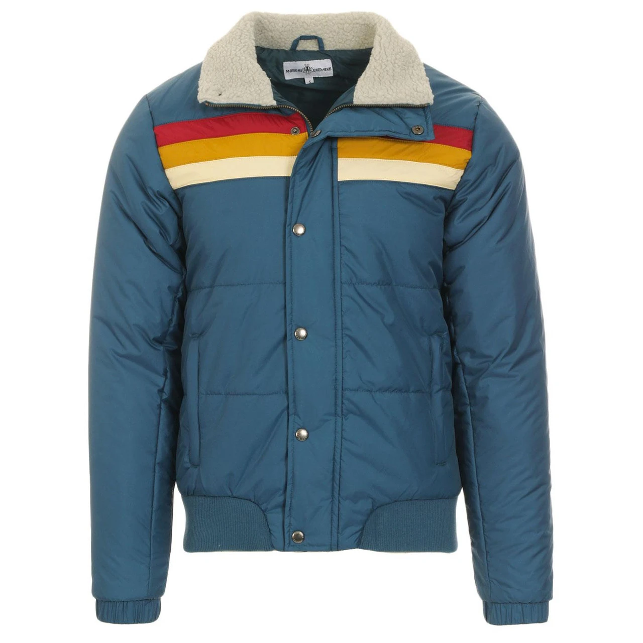 Edge Retro 1970s Stripe Ski Jacket - Image 20
