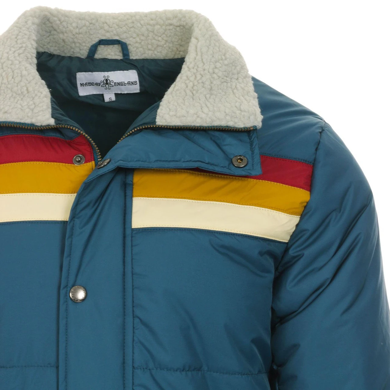Edge Retro 1970s Stripe Ski Jacket - Image 13
