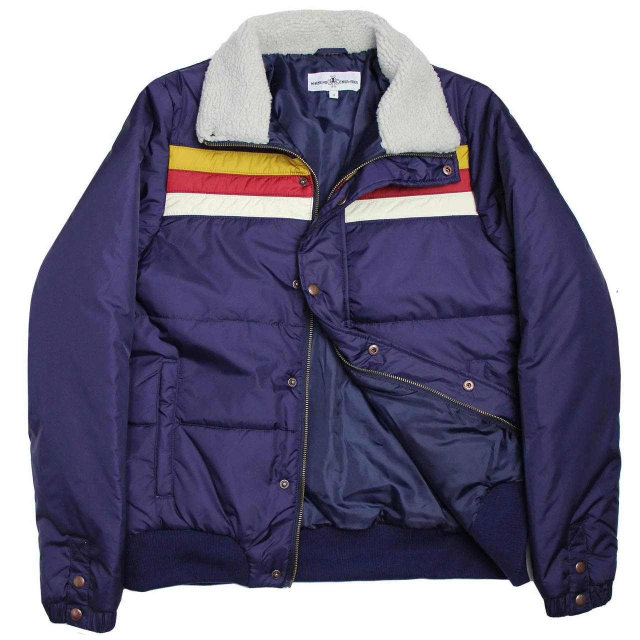 Edge Retro 1970s Stripe Ski Jacket - Image 9