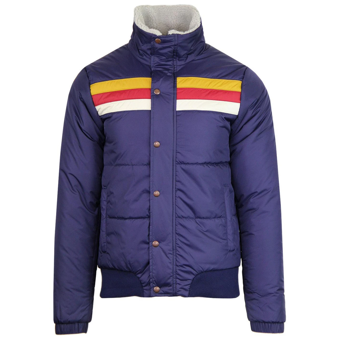 Edge Retro 1970s Stripe Ski Jacket - Image 18