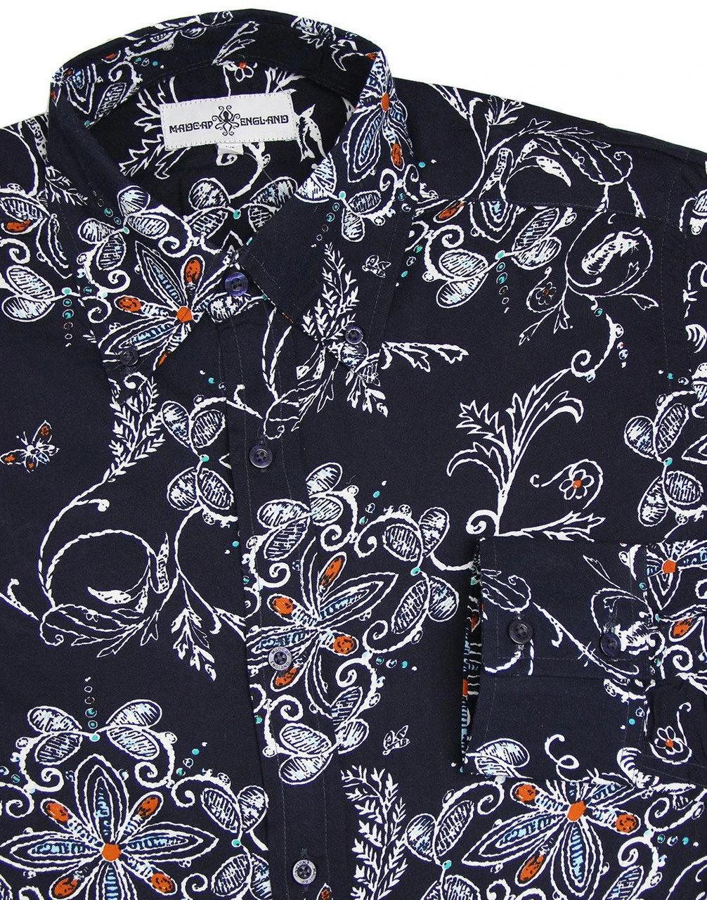 Garageflower Mod Rayon Floral Shirt - Image 2