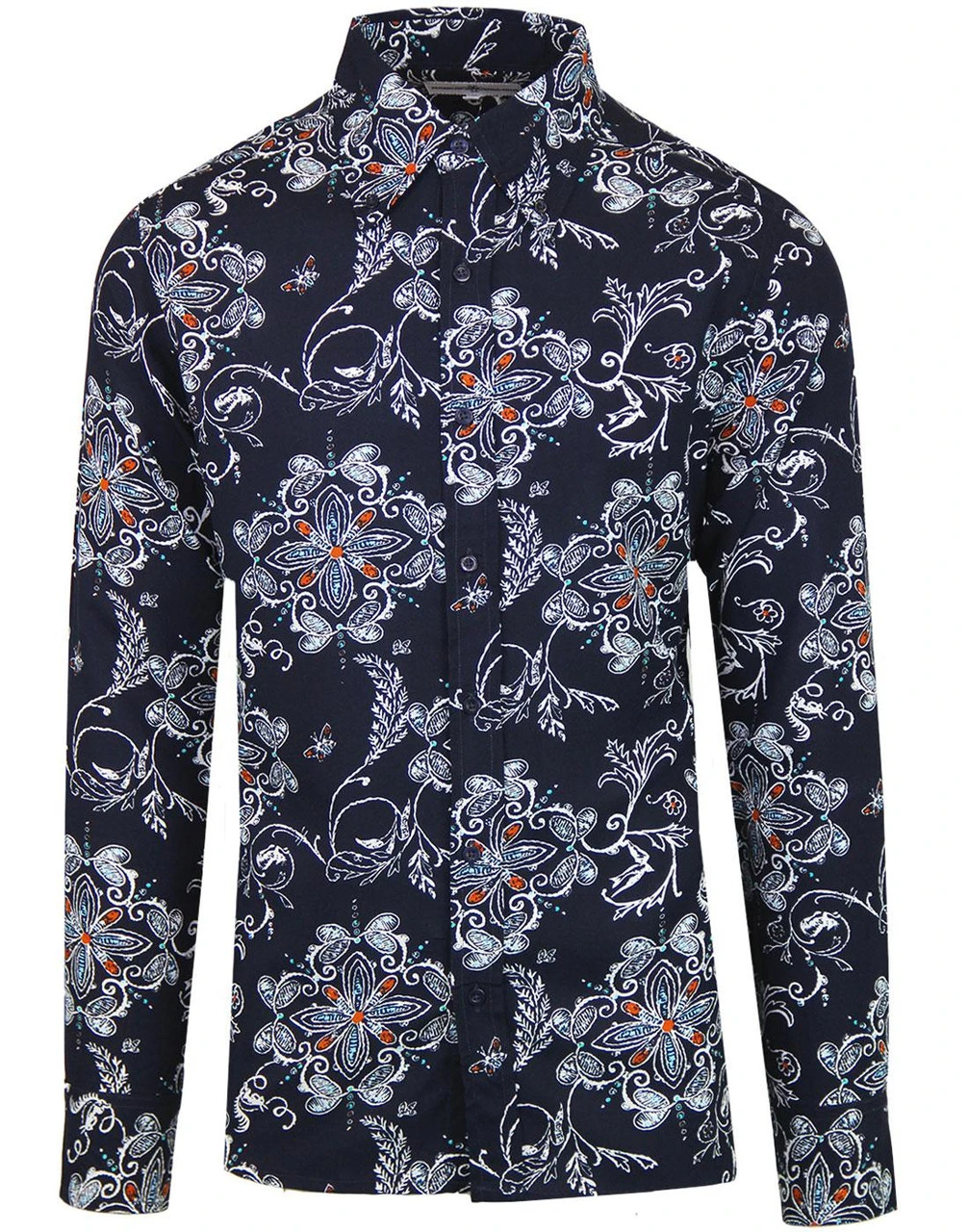 Garageflower Mod Rayon Floral Shirt - Image 3