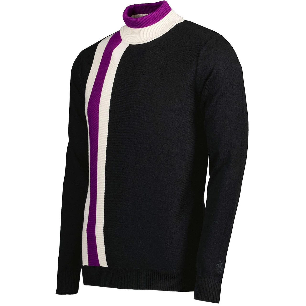 Lewis Mod Roll Neck Racing Jumper B - Image 6