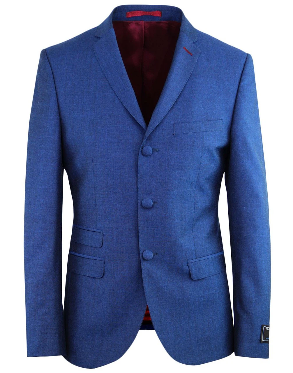 Mod Mohair Tonic Suit Blazer PURPLE - Image 7