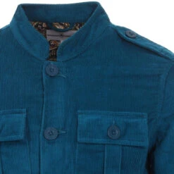 Pepper Mod Cord Tunic Jacket (Ink)