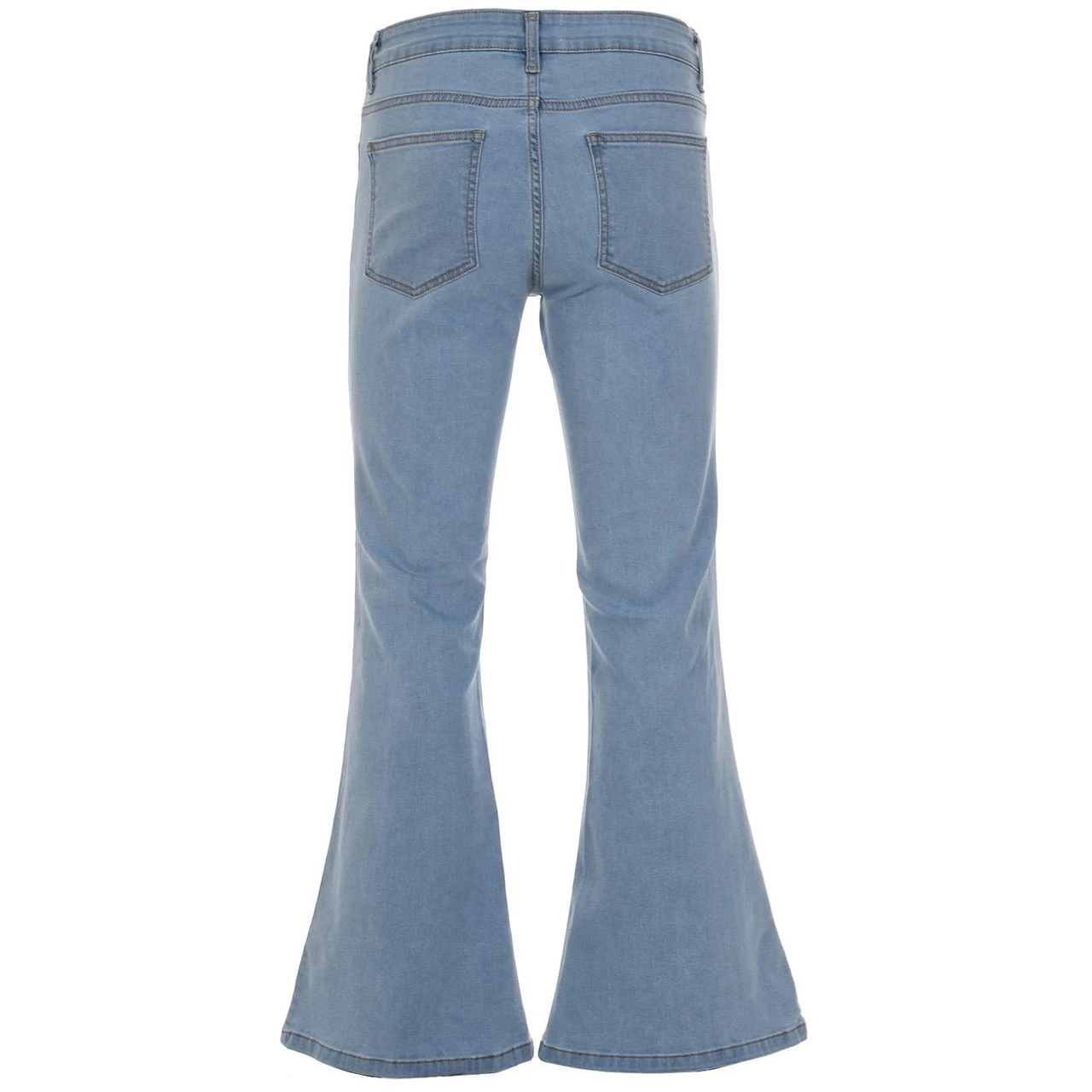 Rock Retro Bellbottom Flares INDIGO - Image 12