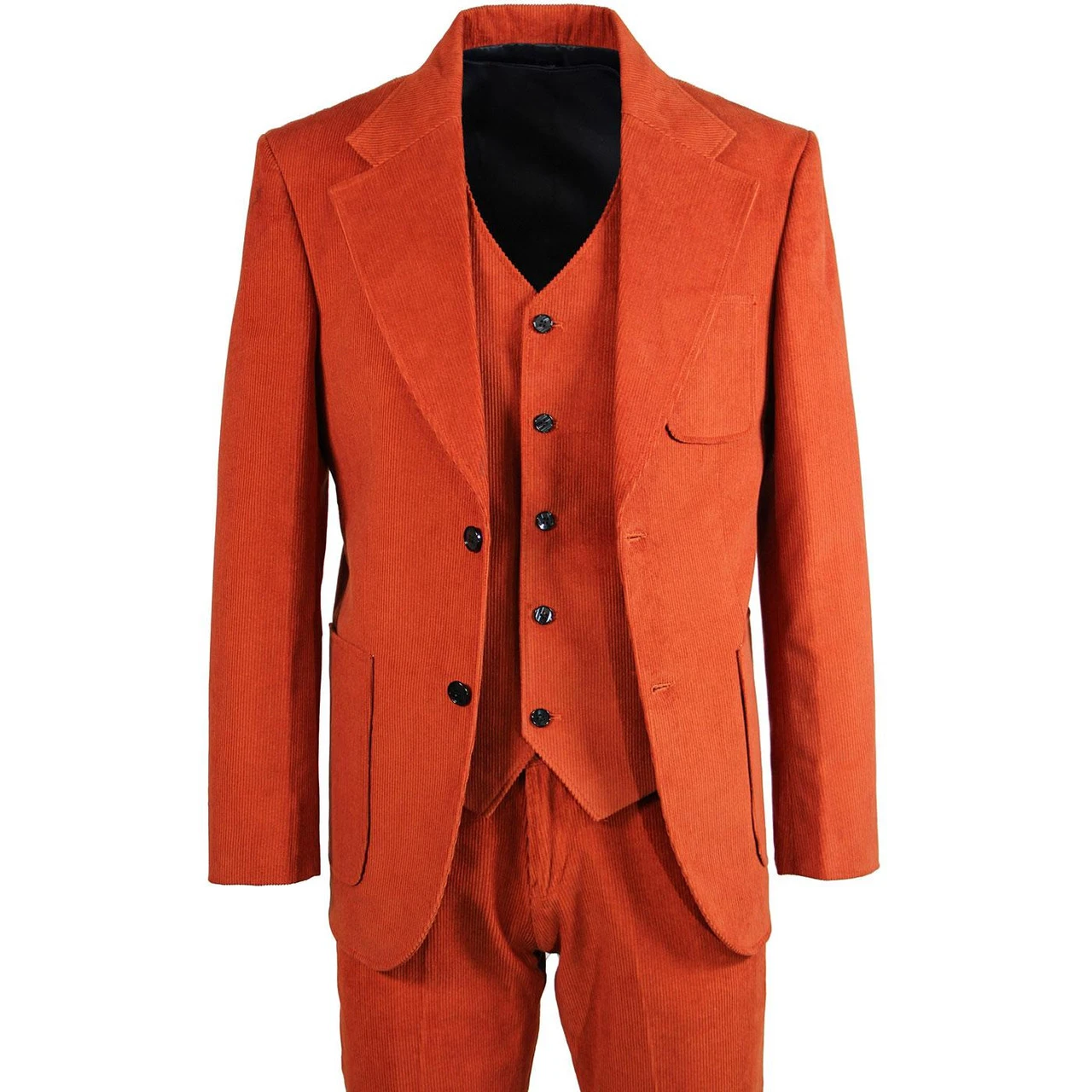 Montana Retro 70s Cord Blazer RUST - Image 3