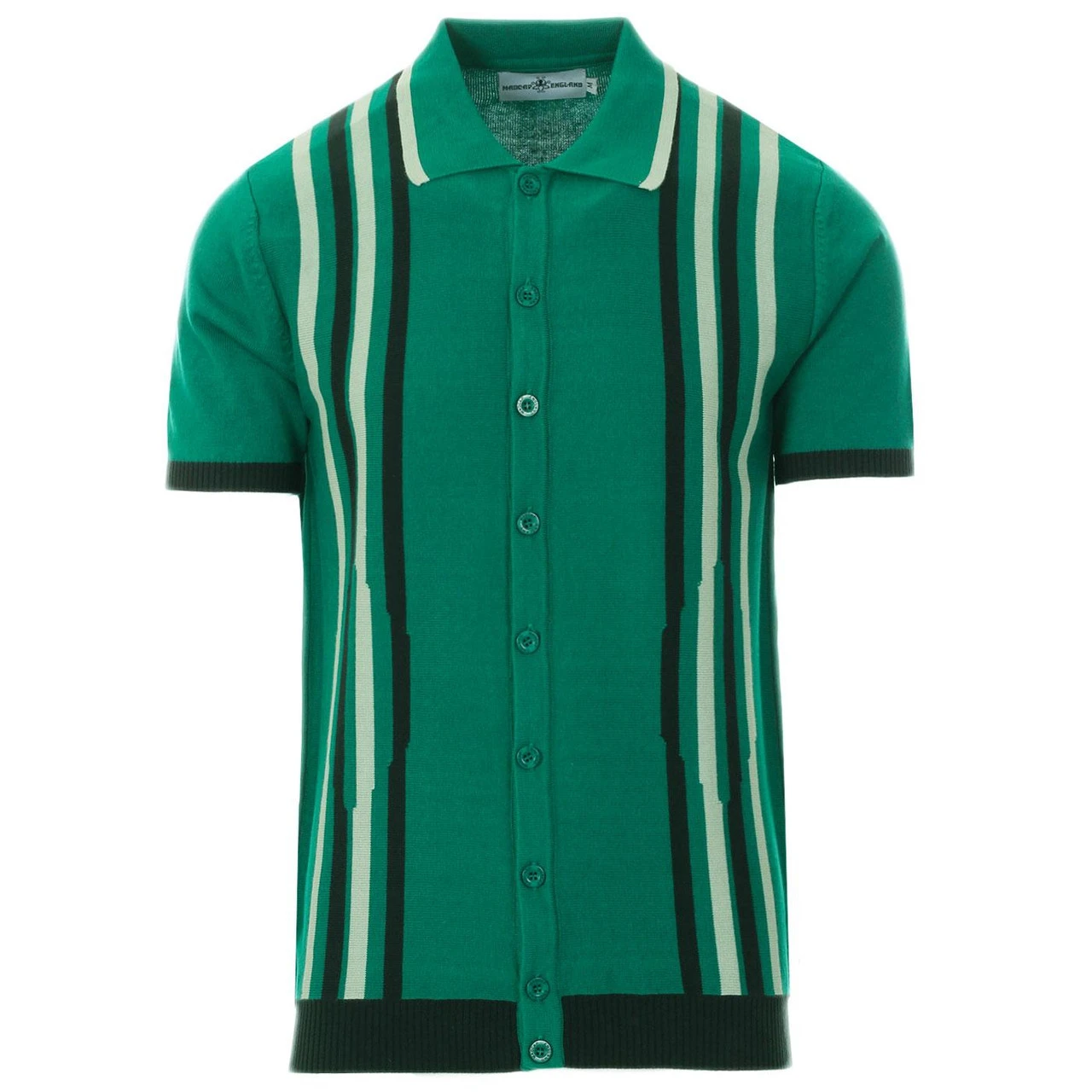 Shockwave Mod Stripe Knit Polo (CG) - Image 2