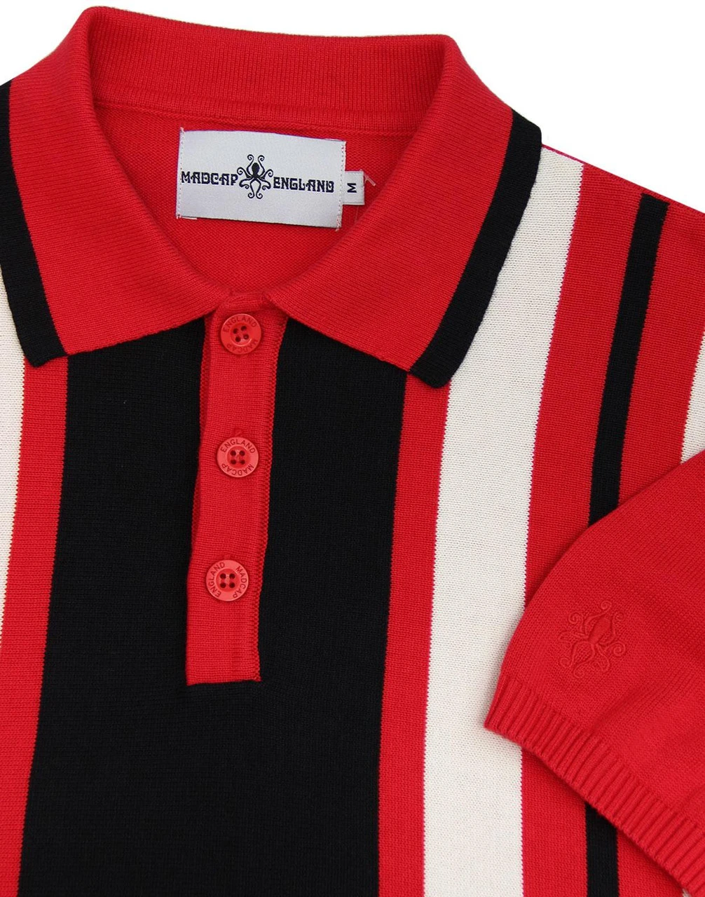 Folklore Mod Stripe Knit Polo (MO) - Image 6