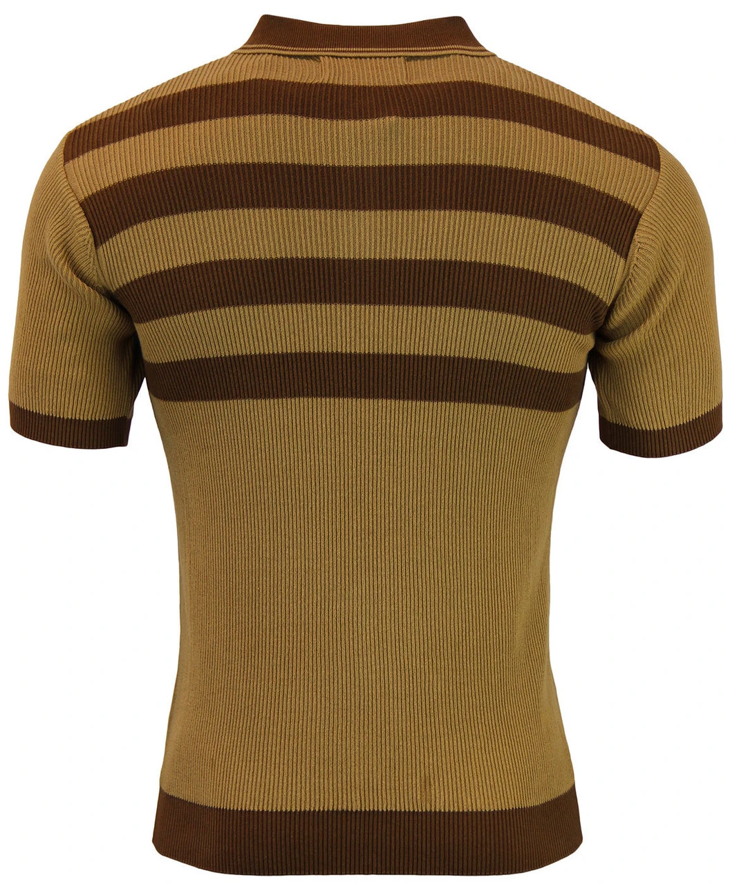 Terry Mod Ribbed Stripe Polo (Z) - Image 5