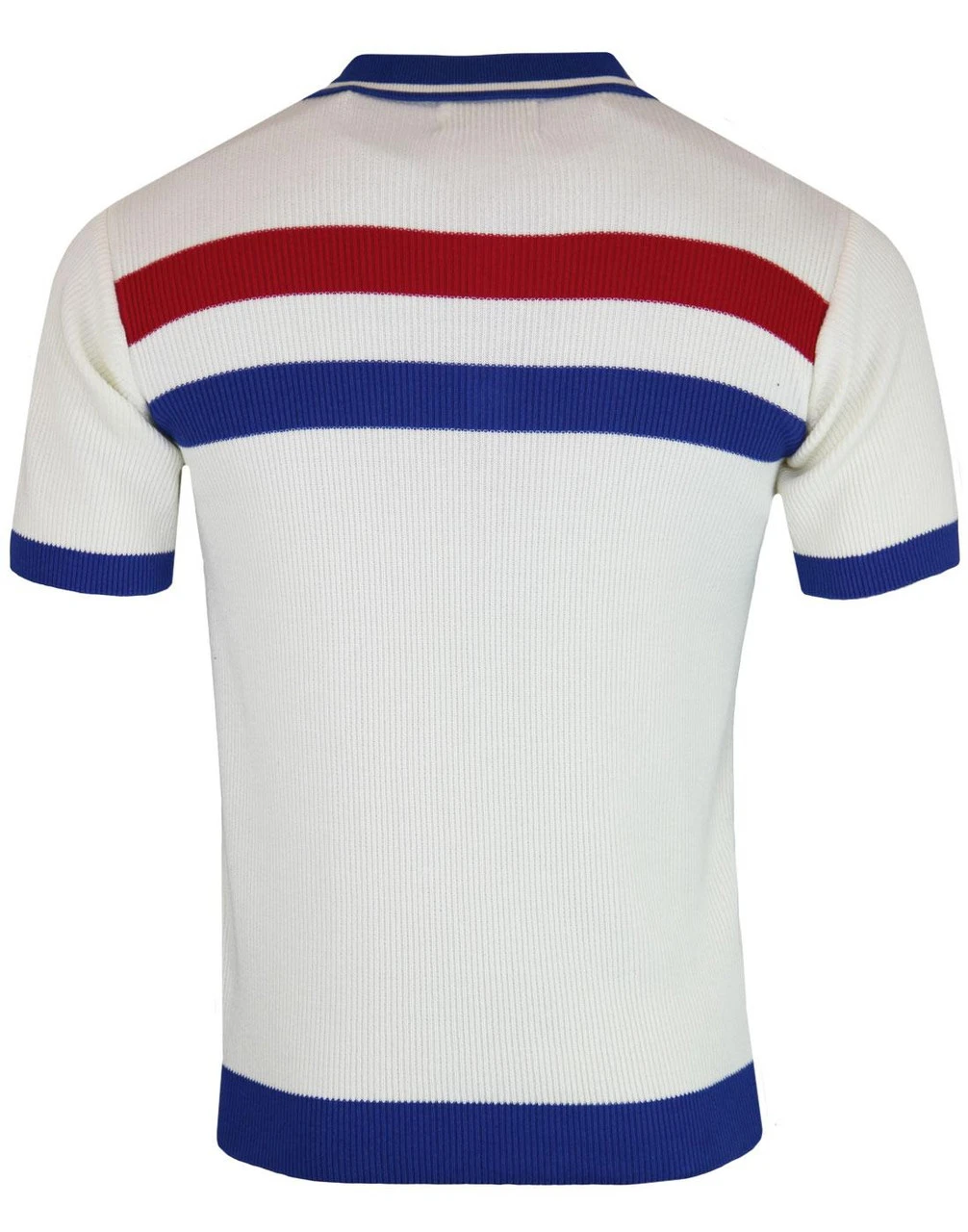Terry Mod Ribbed Stripe Polo (Z) - Image 3