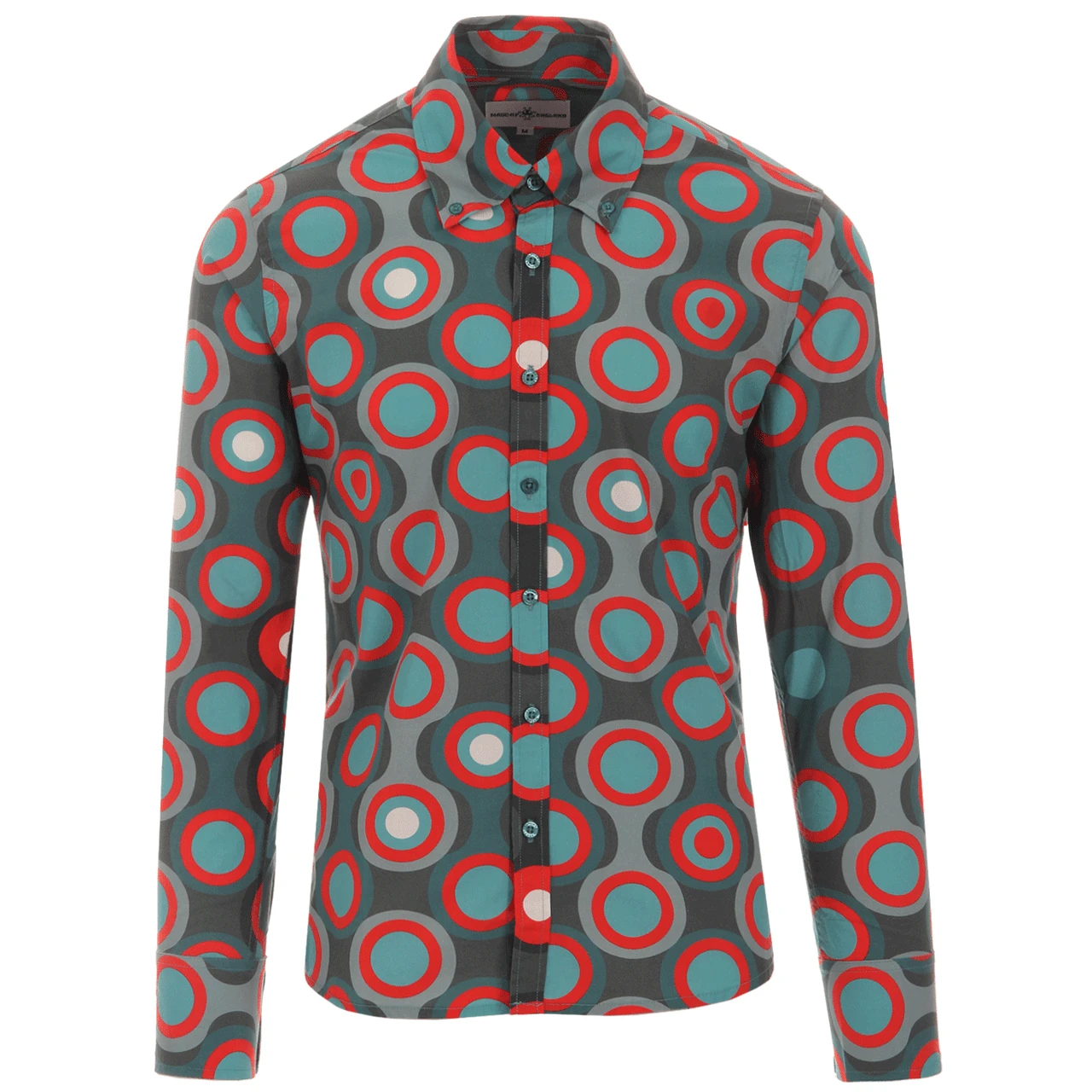 Trip Psych-Out Circle Mod Shirt R/B - Image 10