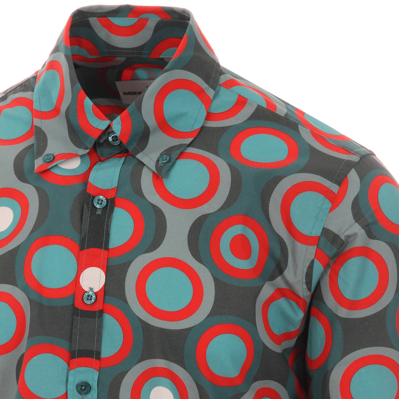 Trip Psych-Out Circle Mod Shirt R/B - Image 3