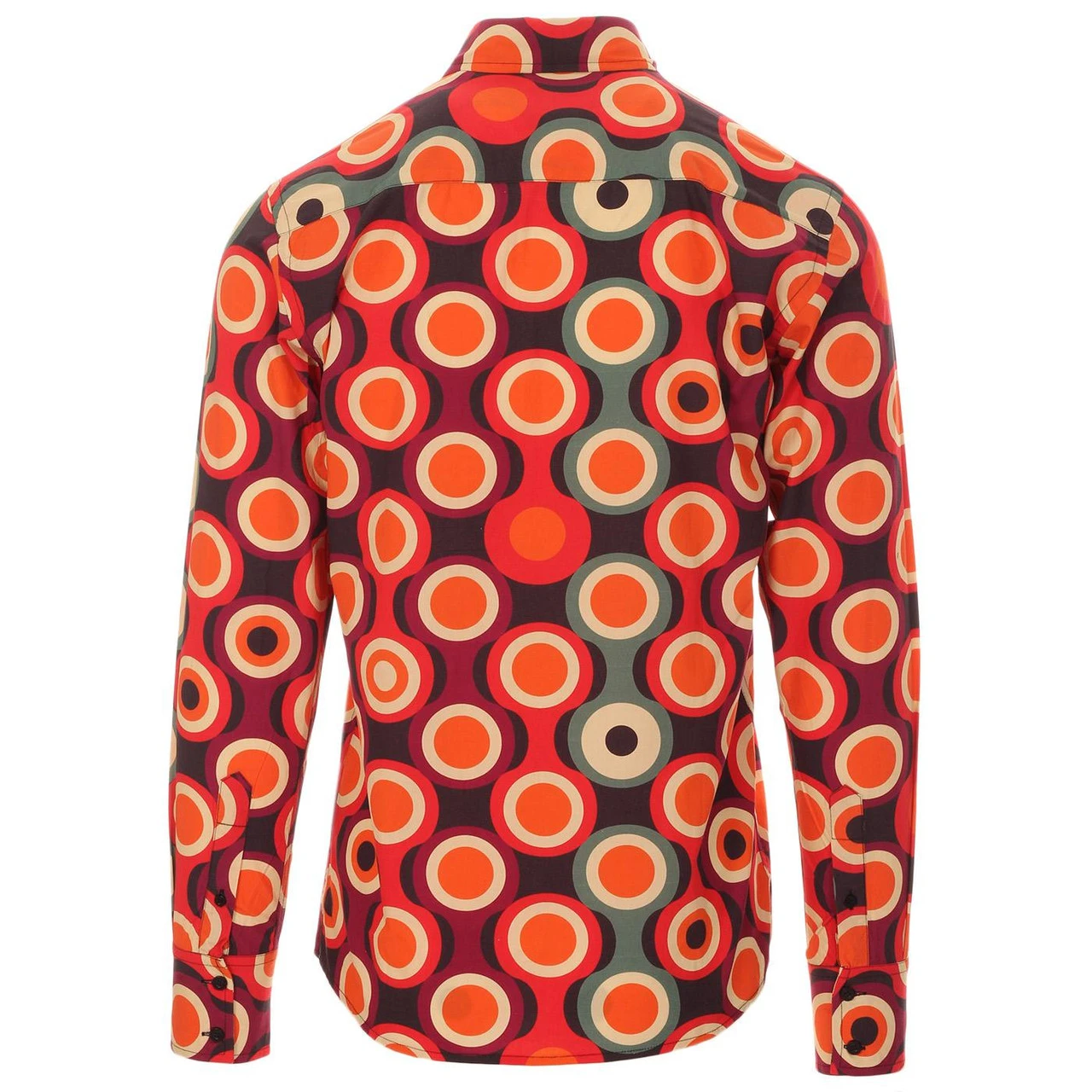 Trip Psych-Out Circle Mod Shirt R/B - Image 2