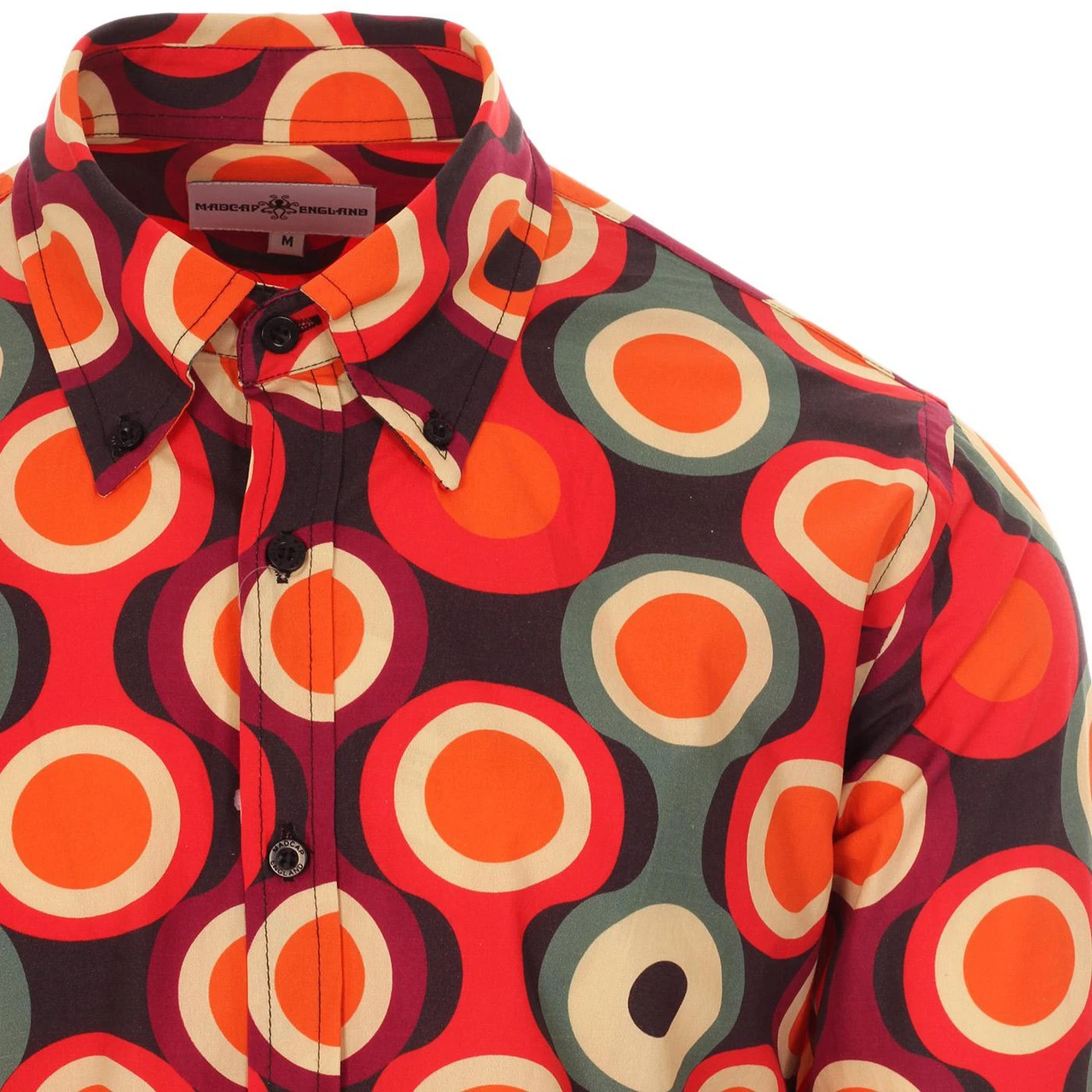 Trip Psych-Out Circle Mod Shirt R/B - Image 13