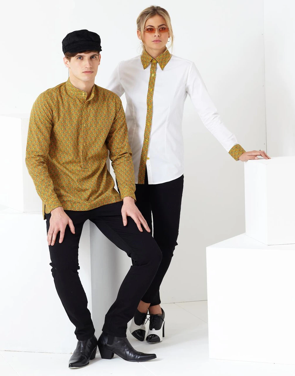 Middle Earth 60s Mod Kaftan Shirt - Image 5