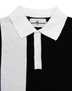 Capone Mod Ska Two Tone Knit Polo