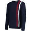 Action Retro Mod Racing Jumper Navy