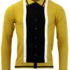 Marriott Suede Mod Polo Cardigan NR