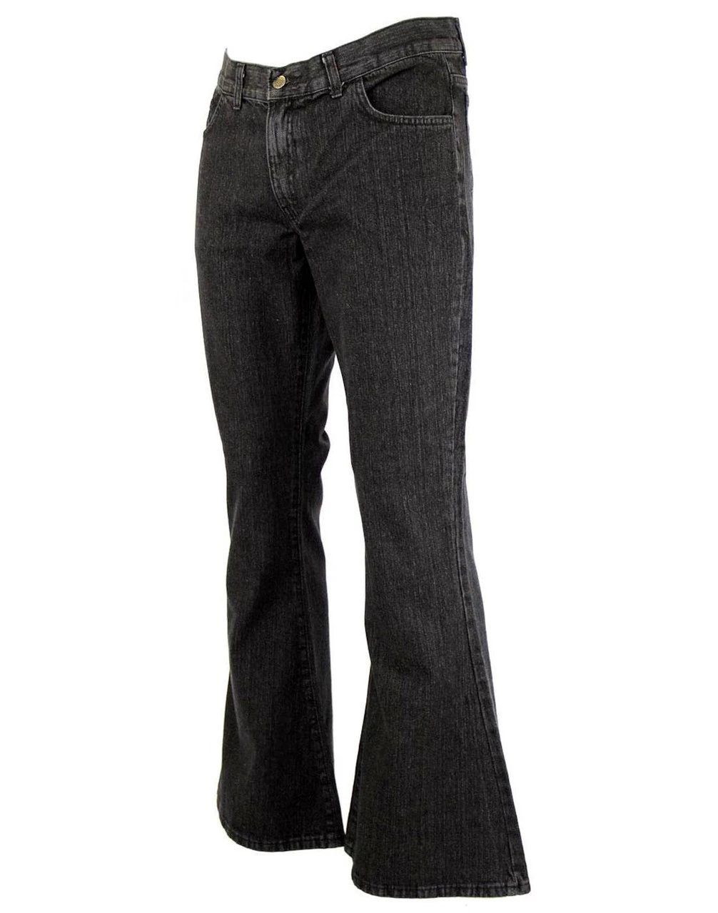 Rock Flare Retro 70s Flares (Black) - Image 14