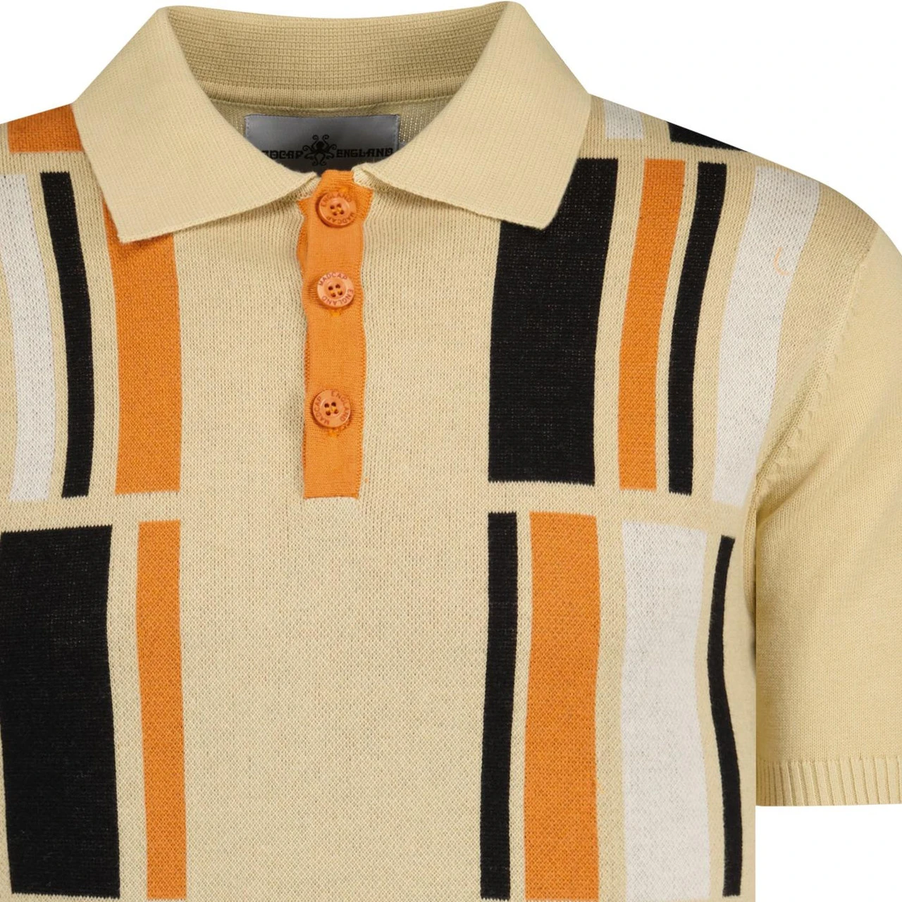 Comet Retro 60s Mod Polo Shirt (B) - Image 11
