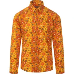 Trip Retro Floral 60s Mod Shirt