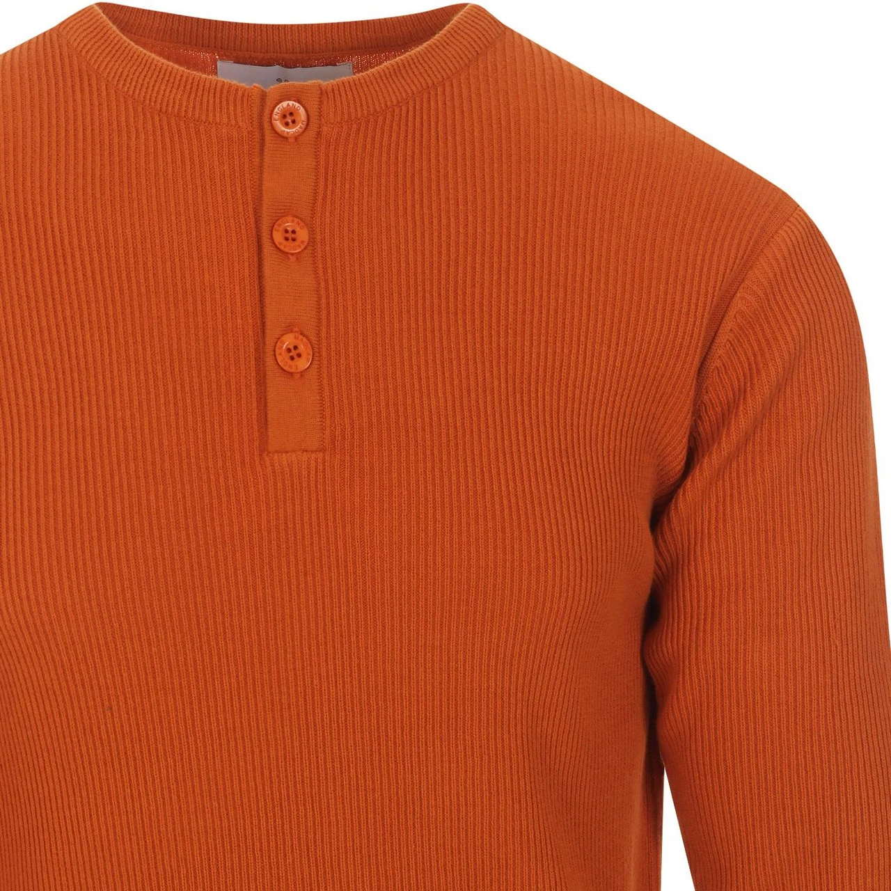 Caine Ribbed Grandad Top (Rosin) - Image 10