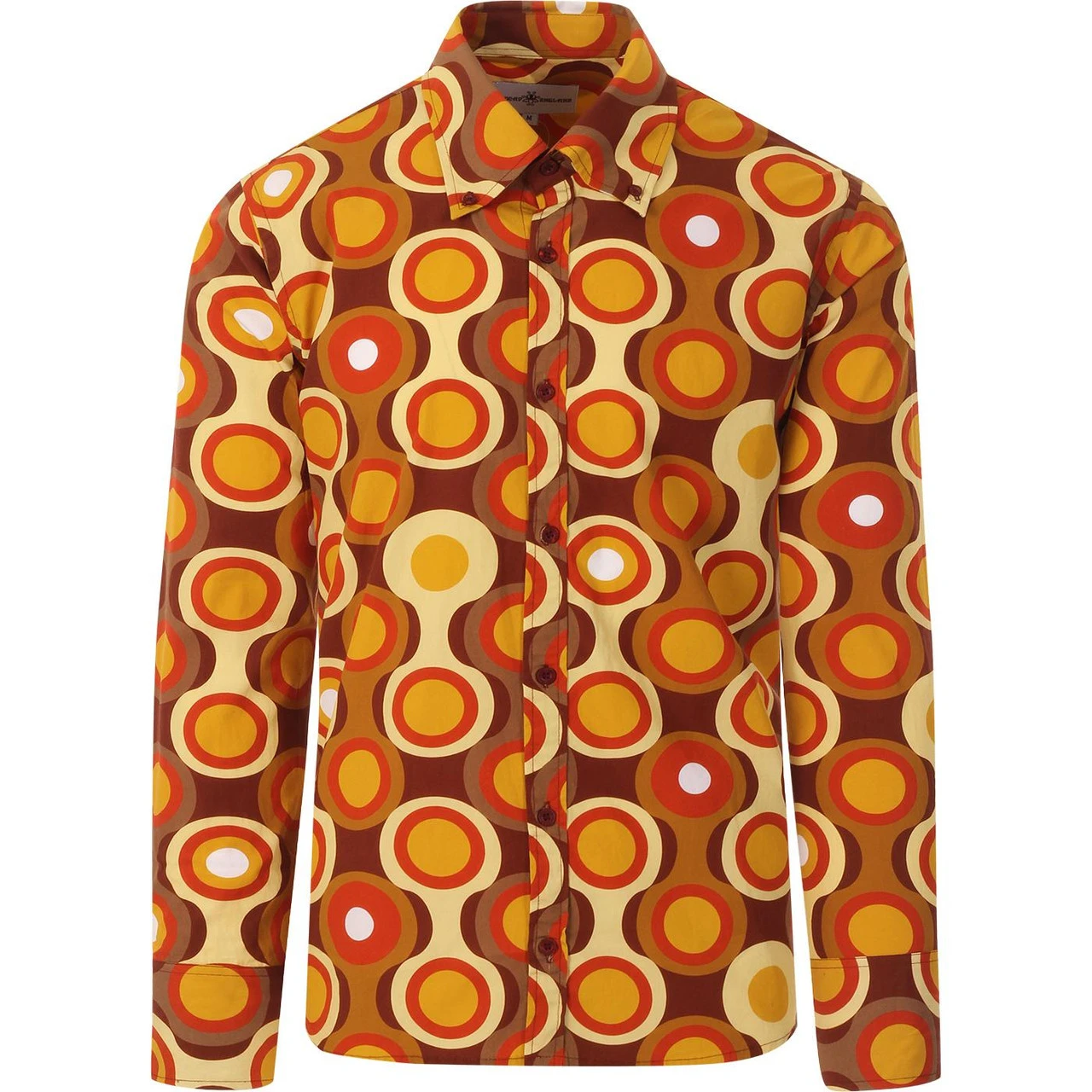 Trip Psych-Out Circle Mod Shirt R/B - Image 9