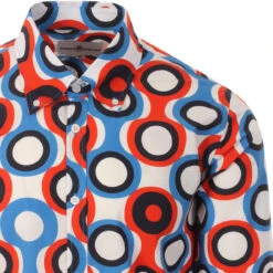 Trip Circles 1960s Mod Target Shirt